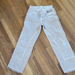 We The Free Light Tan Corduroy Pants